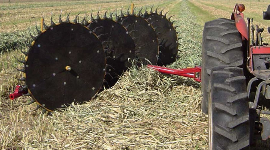 Rear Mounted Turning Rakes